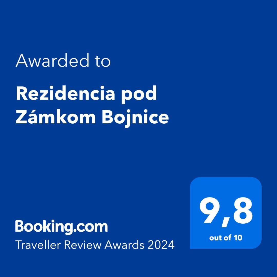 Rezidencia Pod Zamkom Bojnice Apartman Luna Exterior foto